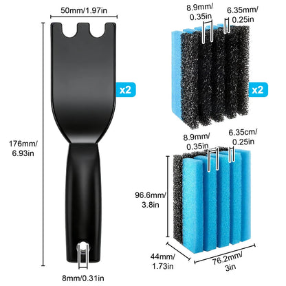 Grill Pan Cleaner Kit for Electric Griddle Waffle Makers