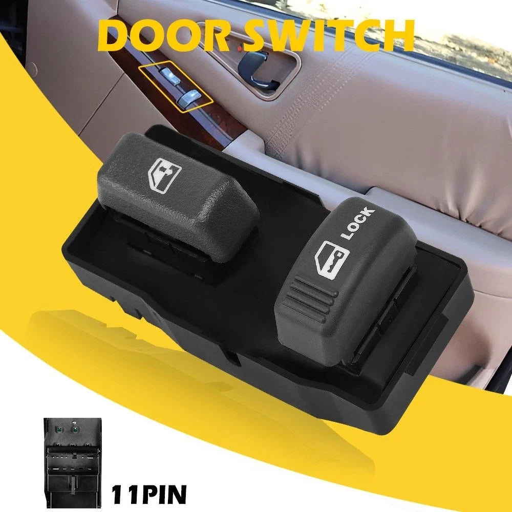 Right Window Power Door Lock Switch for Chevrolet GMC C/K1500 Pickup (1995–1999)