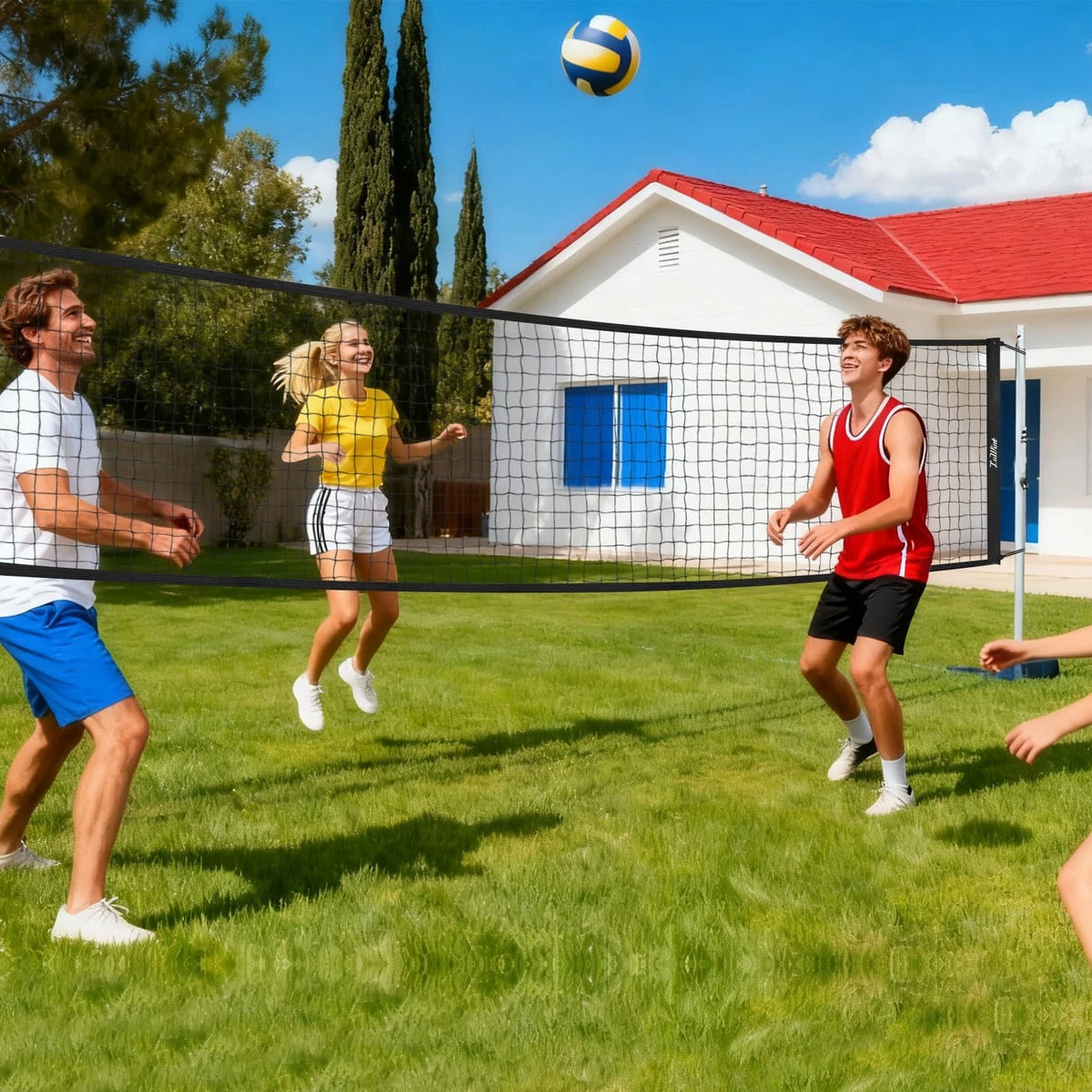 Volleyball Net Replacement for 21ft Court (1 Piece)