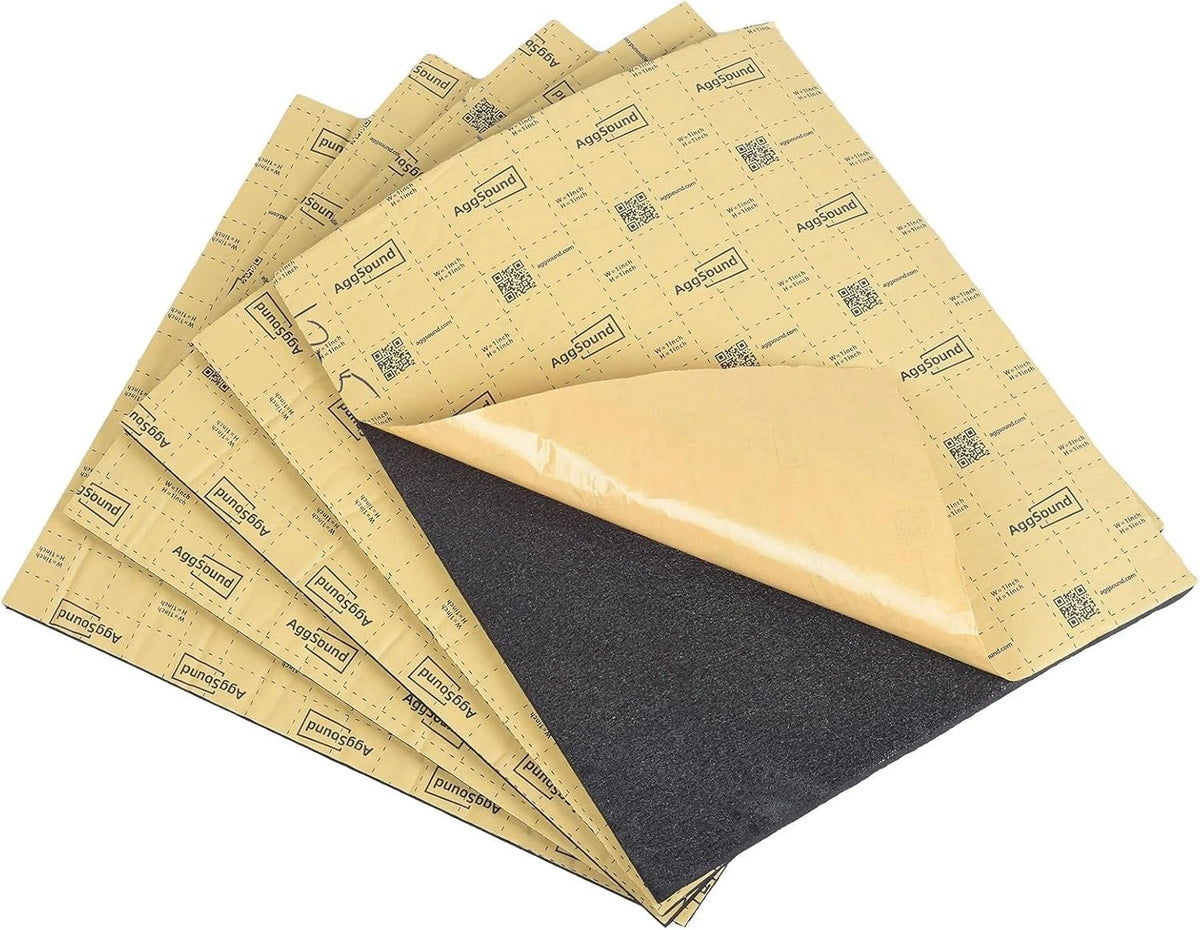 Sound Deadening Mat for Car (49.73 sqft, 5mm Closed Cell Foam)