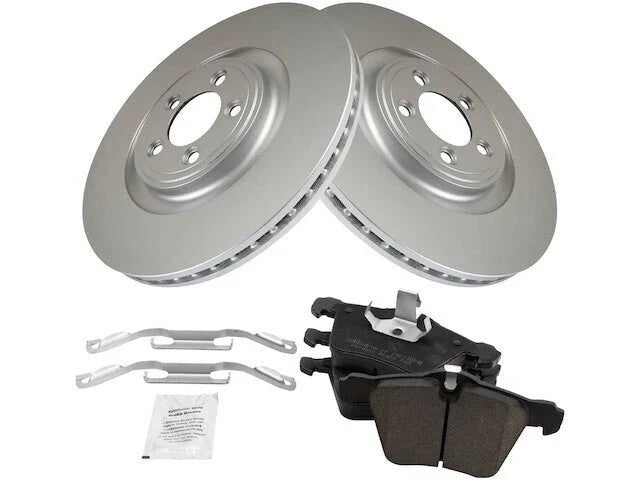 Front Brake Pad and Rotor Kit for Jaguar S Type R (2006–2008) CJ958XH