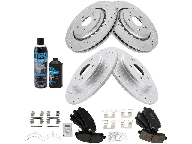 Brake Pad and Rotor Kit for Acura TLX (2015–2020) 55375DBPW