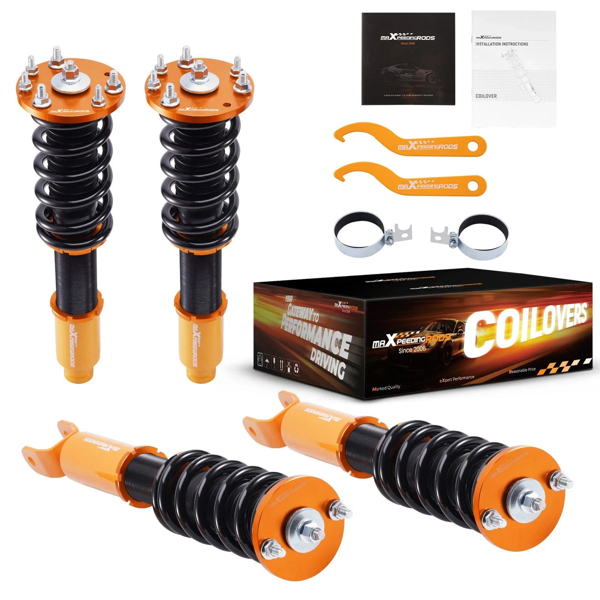 Coilovers for Honda Accord LX SE LX-P (2008–2012) Adjustable Height