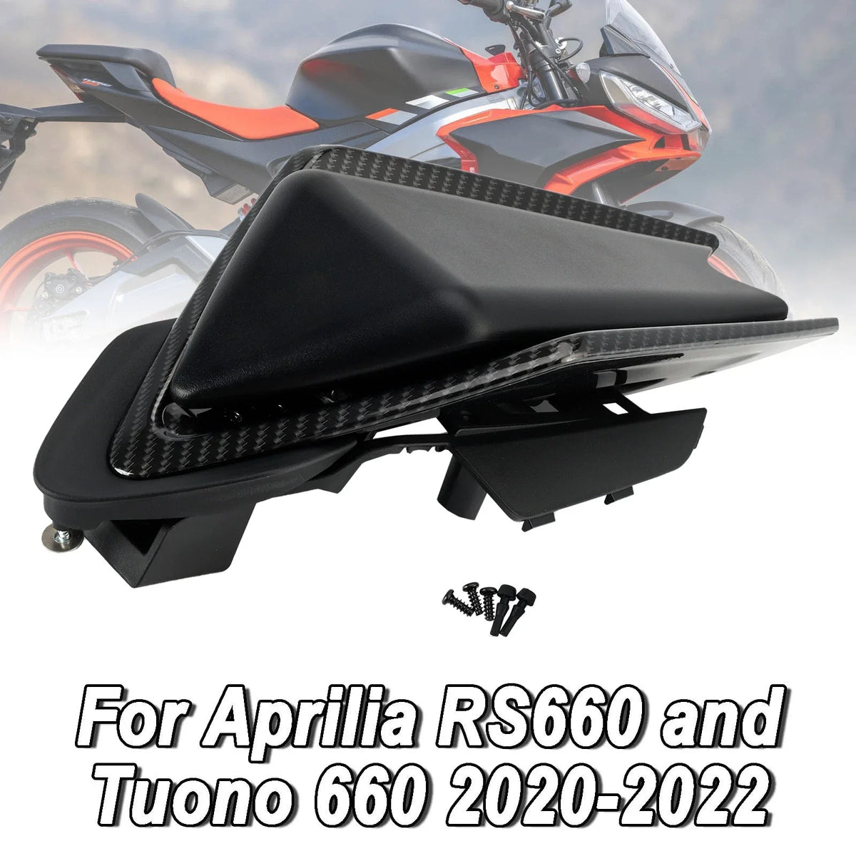 Rear Cowl Tail Fairing Cover for Aprilia RS660 RSV4 Tuono 660 (2020–2024) Carbon