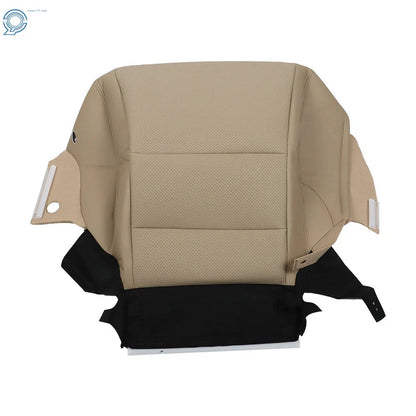 Driver Side Bottom Seat Cover for Honda Accord (2013–2017) Perforated Leather Tan