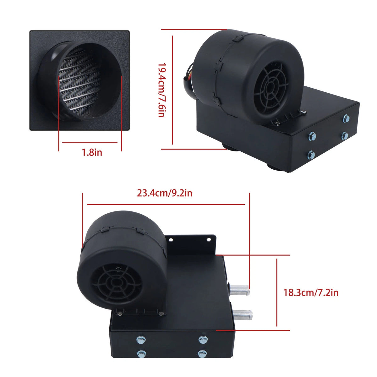 Cab Heater Kit with Defrost for Polaris Ranger 570 (2014–2021) BCK36179K