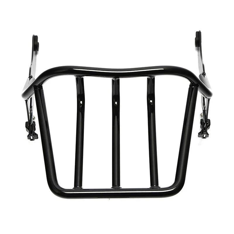 Luggage Rack Mount for Harley Softail Fat Bob (2018–2024) - Vivid Black