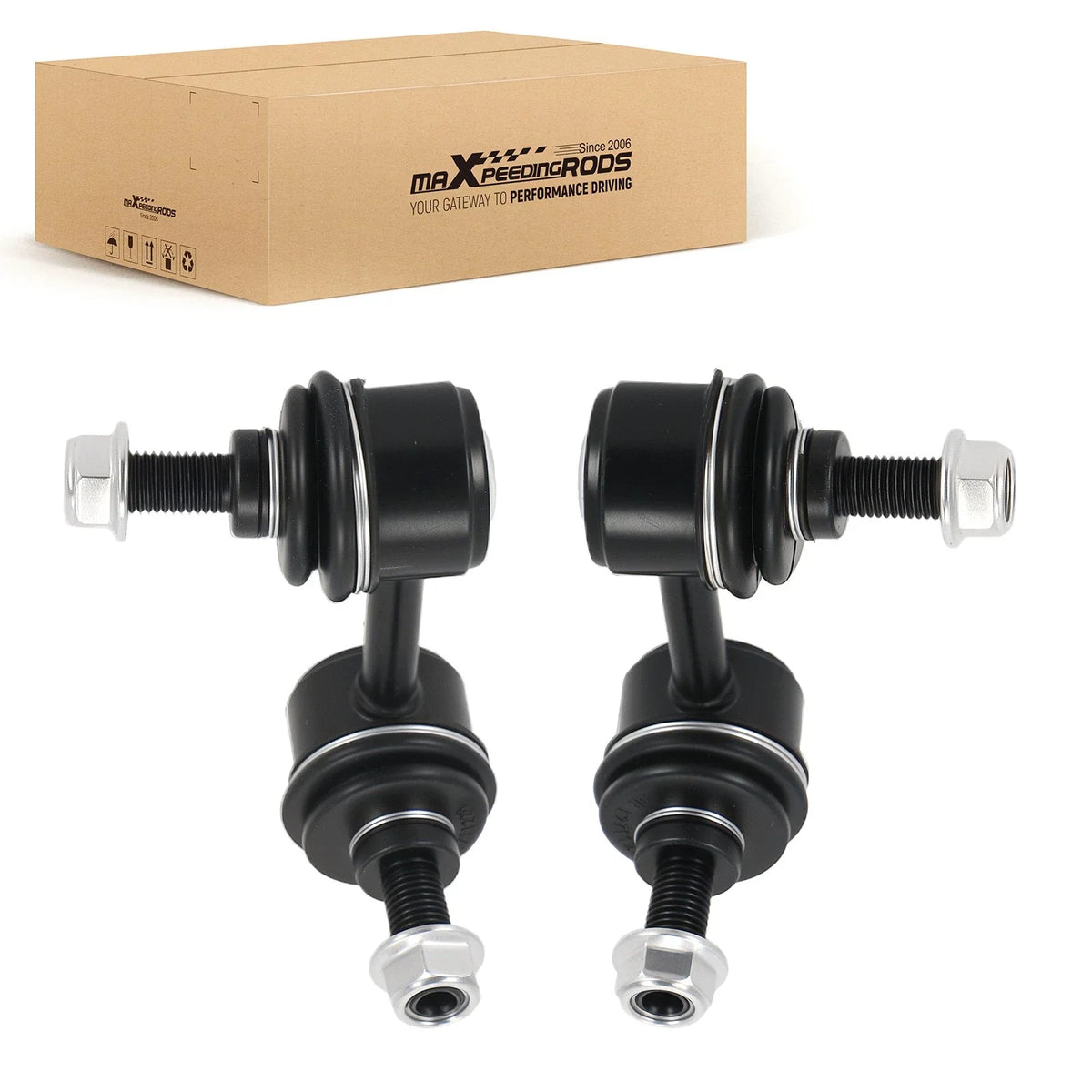 Set of 2 Front Stabilizer Sway Bar End Links for Honda Civic Acura CSX (2006–2011)