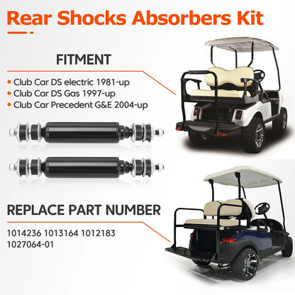Shock Absorbers Kit for Club Car DS Golf Cart (Compatible)