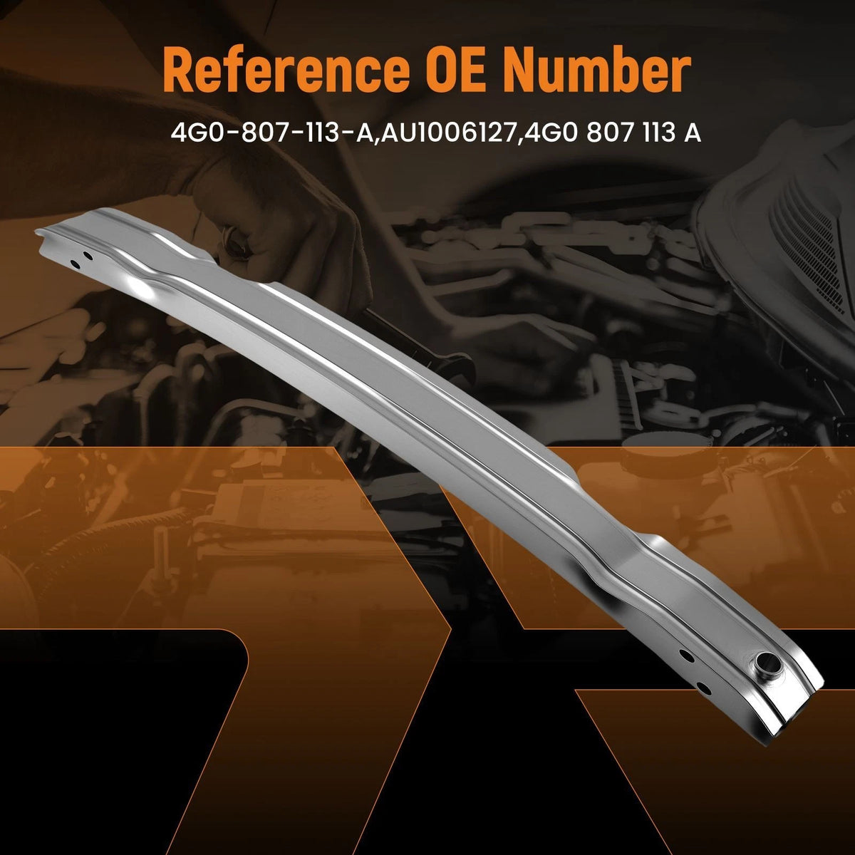 Bumper Reinforcement Bar for Audi A6 (2012–2018) TB9WSR, 4G0 807 113 A