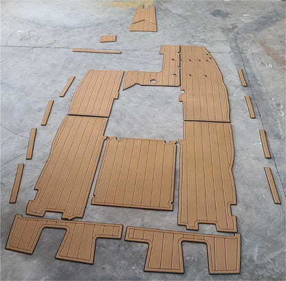 EVA Foam Cockpit Pad for Mastercraft Prostar (1988) - Faux Teak Deck Flooring
