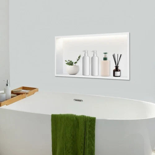 LED Shower Niche for Recessed Wall Shelf