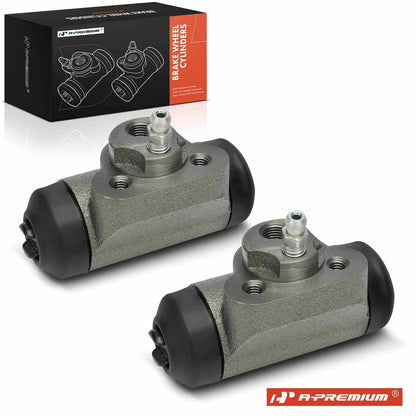2X Rear Drum Brake Wheel Cylinder for Chevy Silverado GMC Sierra 1500 (2007–2018)