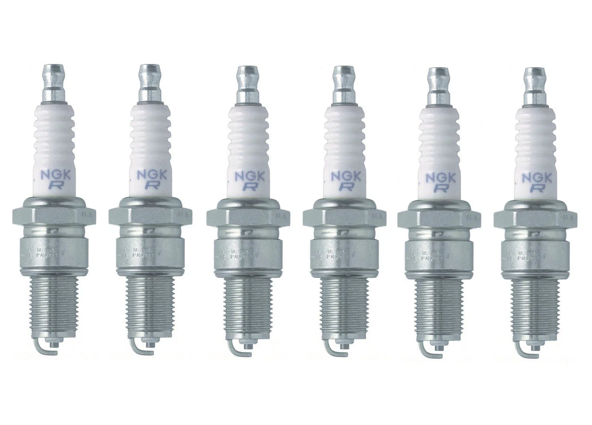 Set of 6 NGK Spark Plugs for BMW Nickel Gap 0.032
