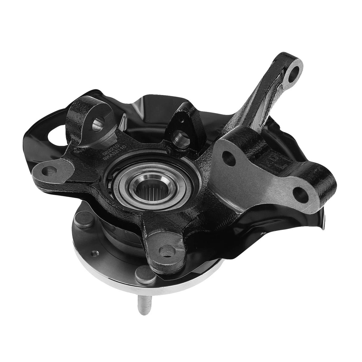2X Front Steering Knuckle & Hub Bearing for Hyundai Elantra (2001–2006) 517152D110, 517552D010, 517502D000