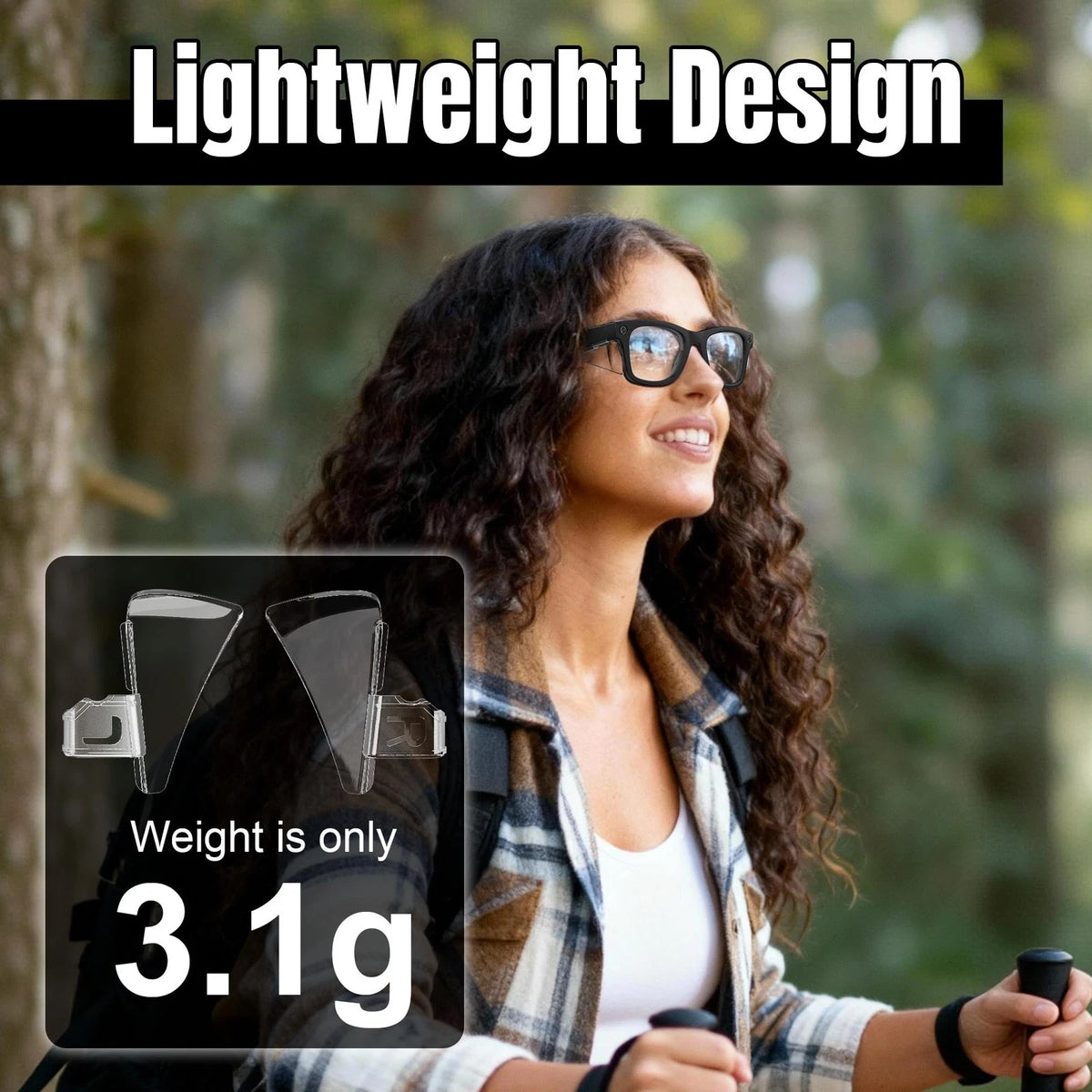 Safety Glasses Side Shields for Ray-Ban Meta (One Size, Transparent)