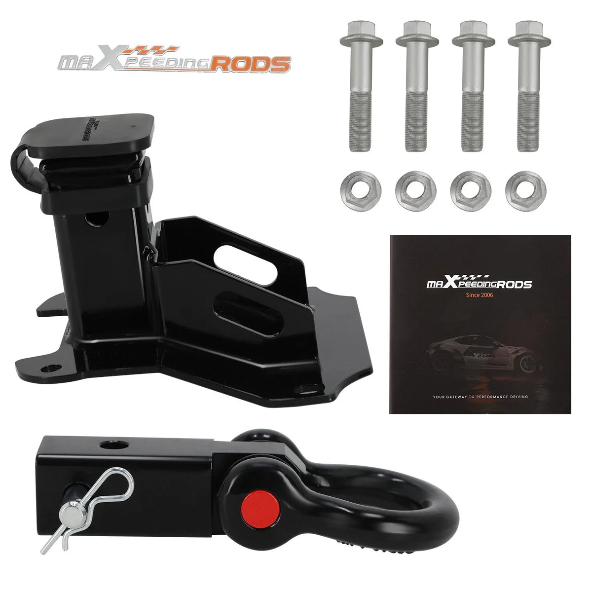2" Tow Hitch w/ Shackle Mount for Honda Talon 1000R 1000X (2019–2026)