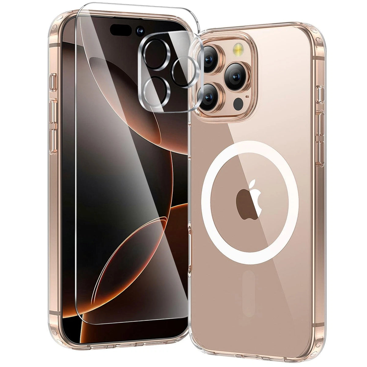 3 in 1 Clear Case for iPhone 16 Pro (2023)