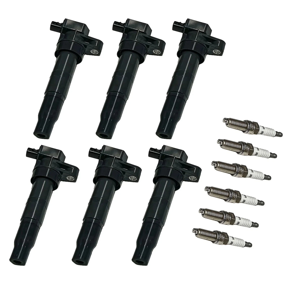 6X Ignition Coils & Iridium Spark Plugs for Hyundai Santa Fe, Kia K900, Azera (2013–2019) UF546