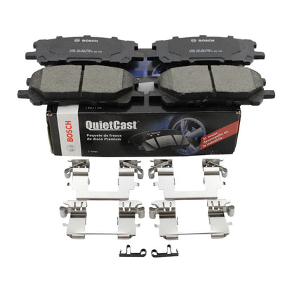 Set of 4 Bosch QuietCast Front Ceramic Brake Pads for RX330 RX350 RX400h (2004–2009)