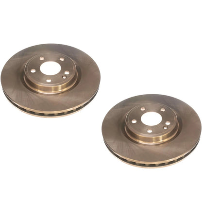 Set of 2 Powerstop Brake Discs for Mercedes-Benz GLA250 (2014–2020)