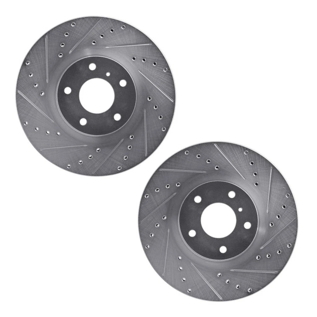 Drilled and Slotted Rotors for Nissan Murano (2004–2007) ALX-PAU-DF-7002-67001-CLA4