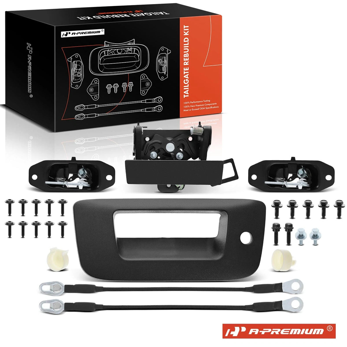 Tailgate Hardware Rebuild Kit for Chevy Silverado GMC (20880358, 20928119)