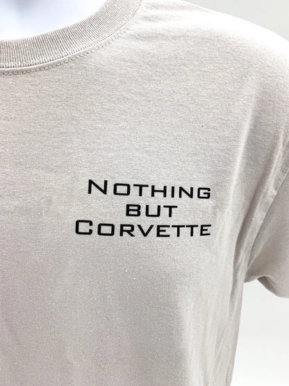 Chevy Corvette T-Shirt Lightweight Cotton for Corvette C7 C8 (2014–2024)