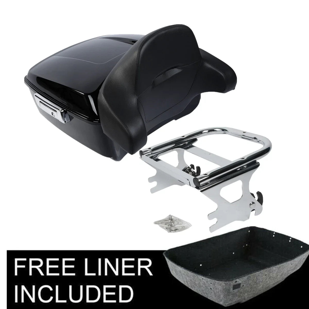 Trunk Mount Rack Pad for Harley Touring Electra Street Glide (1997–2008)
