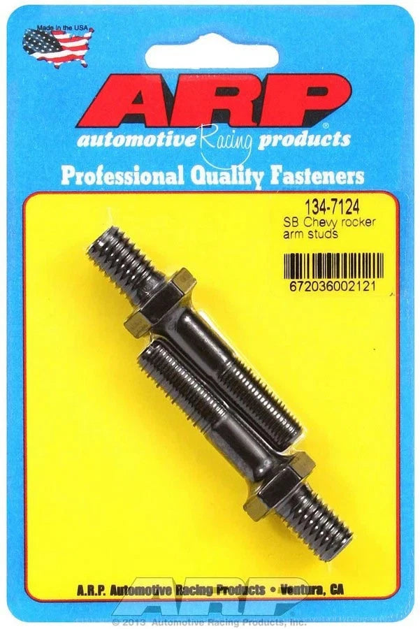 2X ARP Rocker Arm Stud Kit 3/8 for SBC (134-7124)