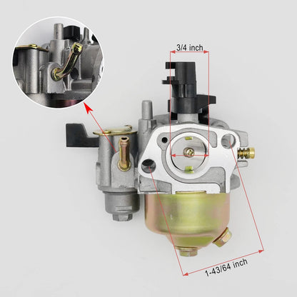 Carburetor for Predator 212cc 224cc 5.5hp 6.5hp 200cc (No Years Specified)