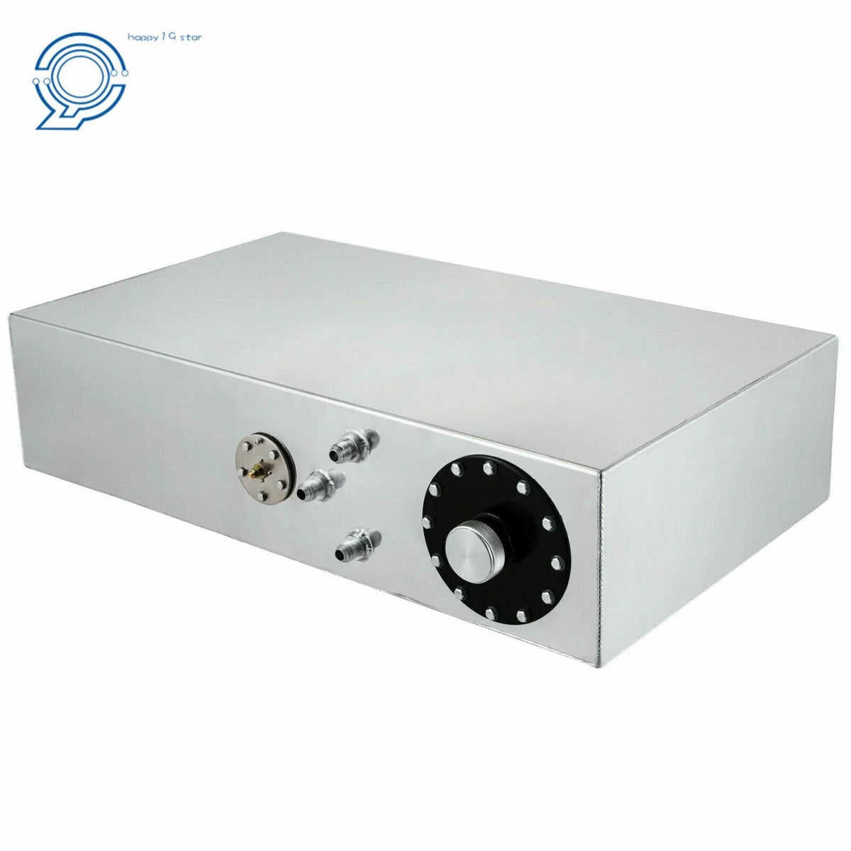 17 Gallon Aluminum Slim Race Drift Fuel Cell Gas Tank with Level Sender