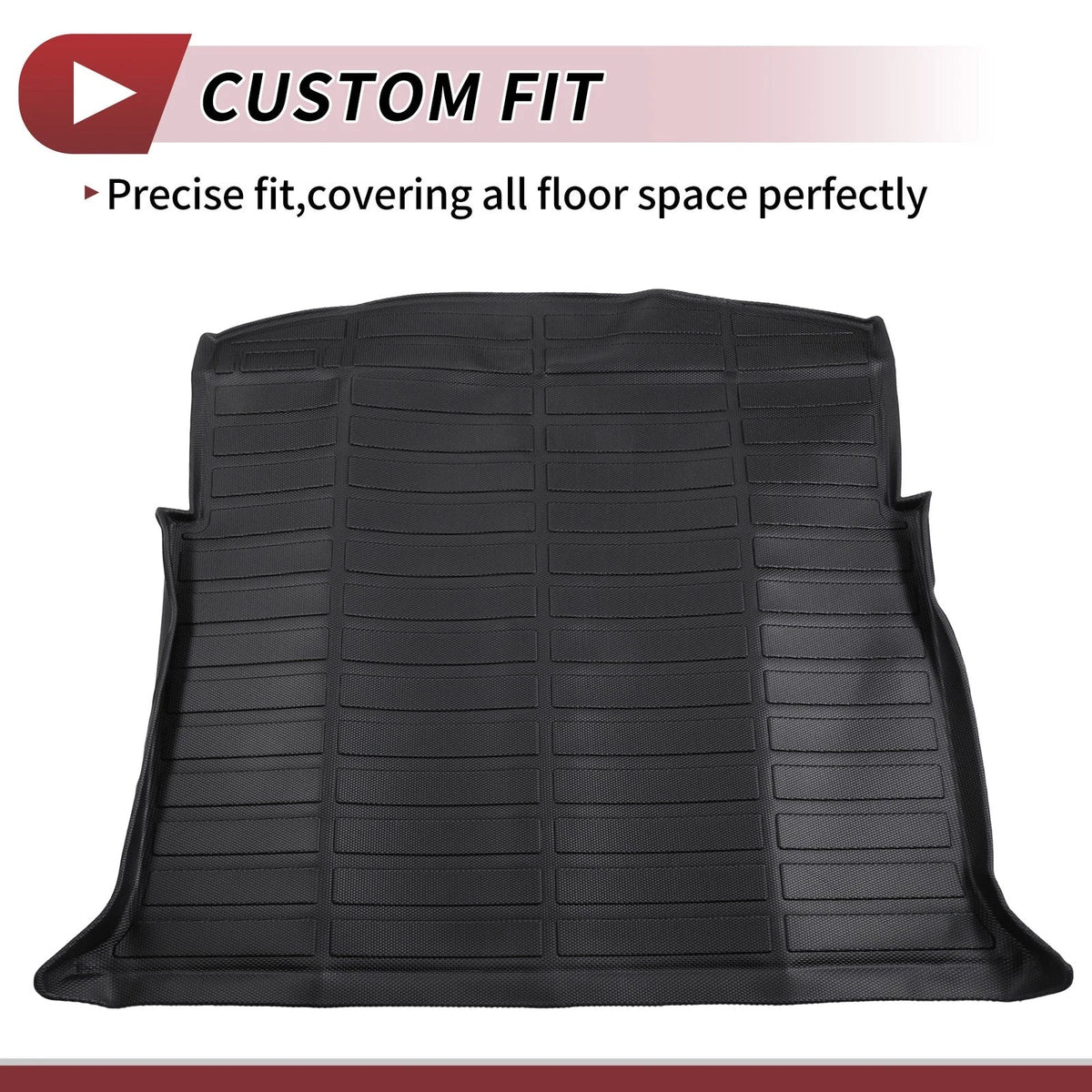 Cargo Liner Rear Trunk Mat for Chevrolet Blazer (2019–2024) TPE Long Grid