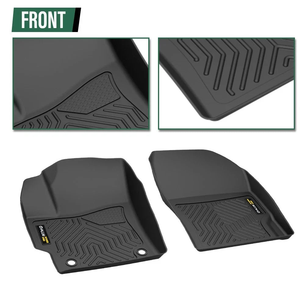 Set of 4 All Weather TPE Floor Mats for Toyota Corolla (2020–2025)