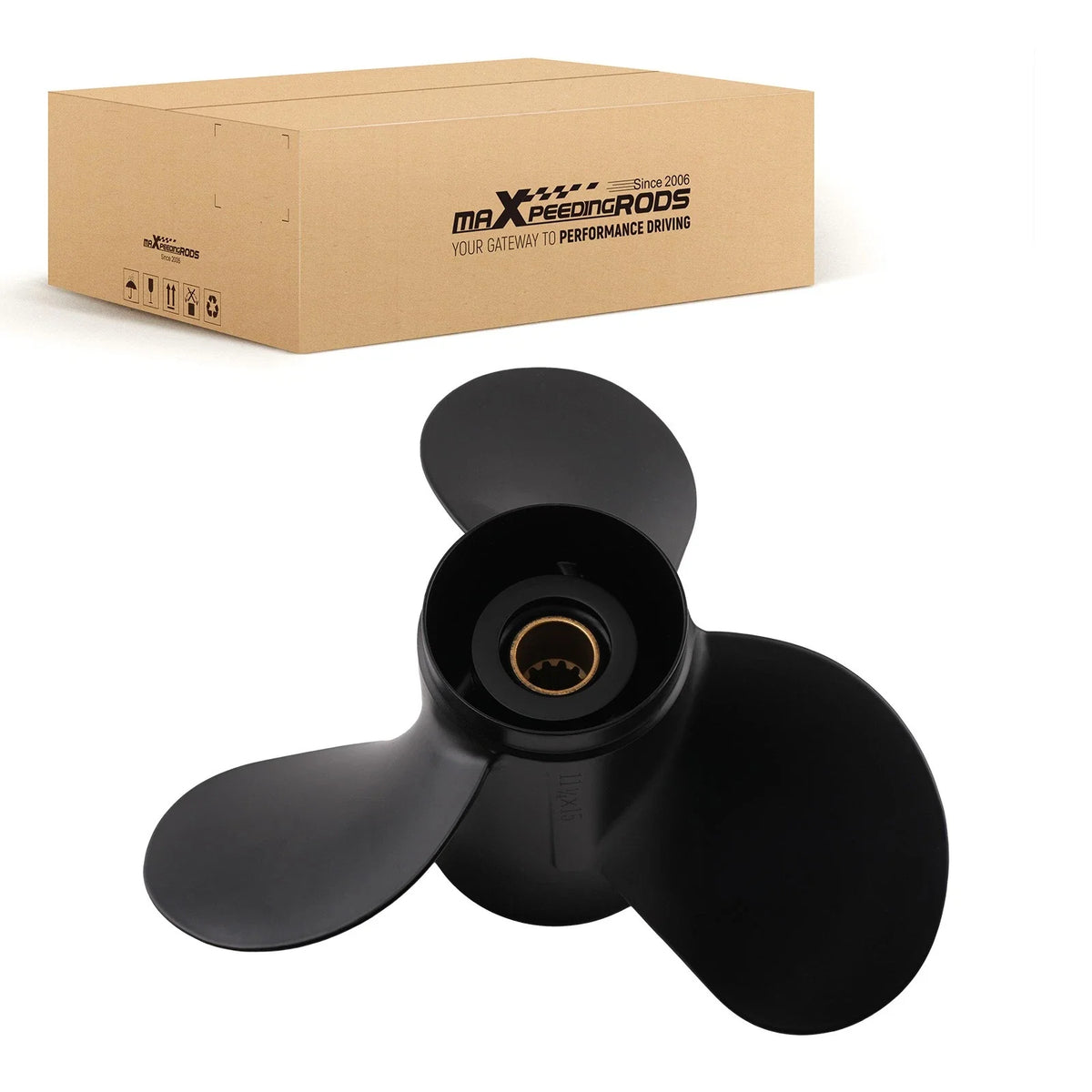 15 Pitch Propeller for Suzuki DF40A/DF50A/DF60A (11 1/4'', 58100-88L62-019)