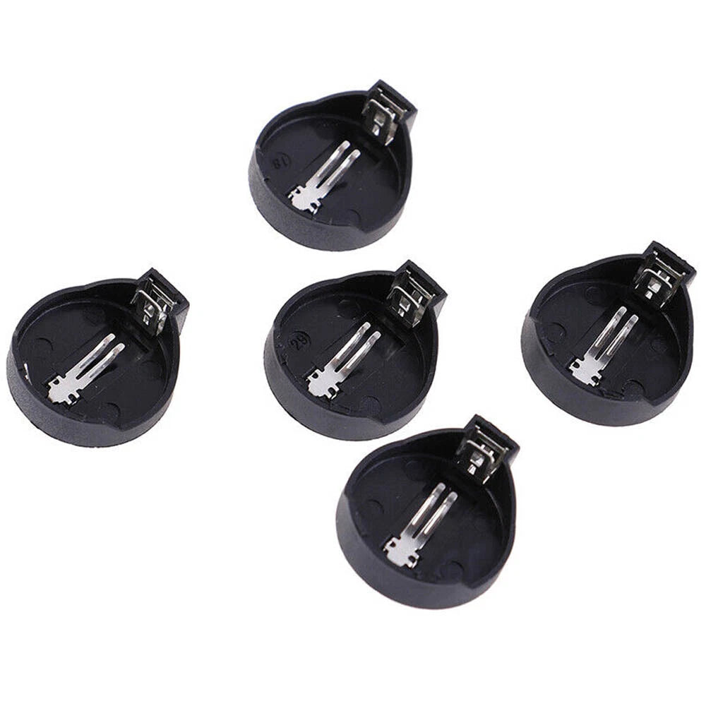 Set of 10 Button Coin Cell Battery Socket Holder Case CR2025 CR2032