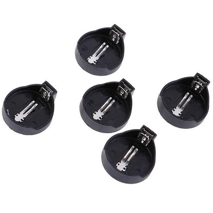 Set of 10 Button Coin Cell Battery Socket Holder Case CR2025 CR2032
