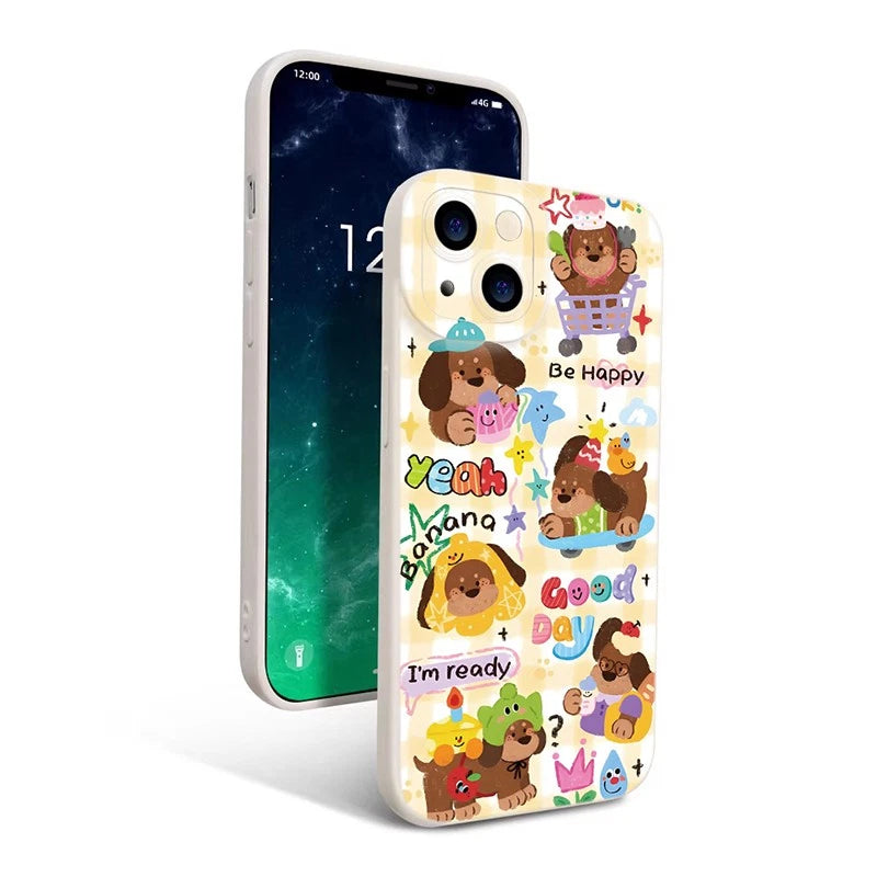 TPU Case for iPhone 11 12 13 14 15 16 17 Pro Max Plus