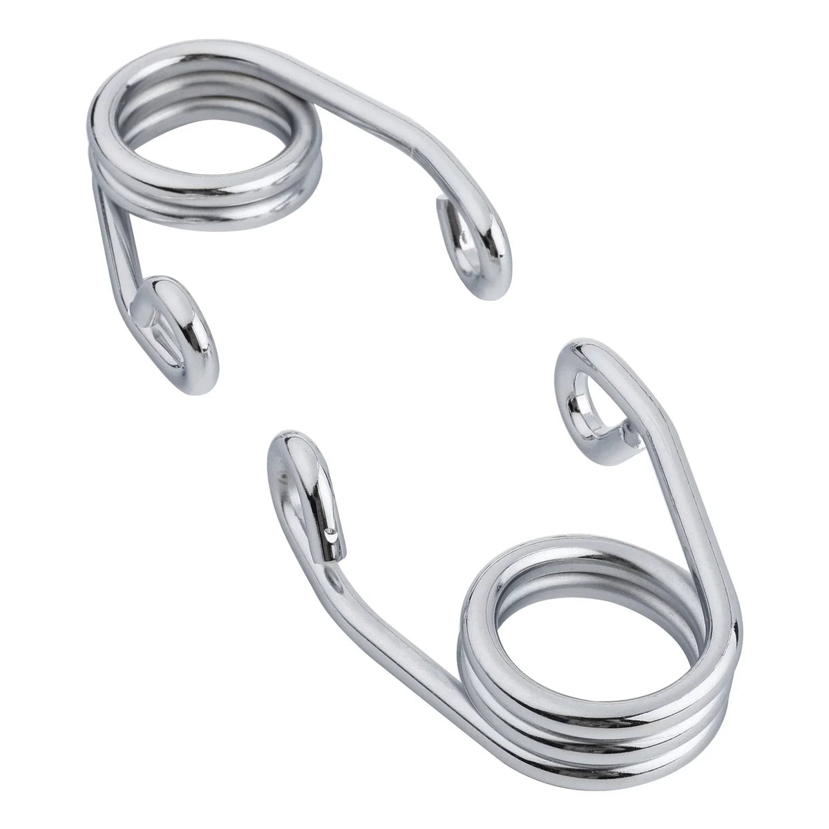 Chrome Scissor Solo Seat Springs for Harley Sportster XL883 1200 (2004-2023)