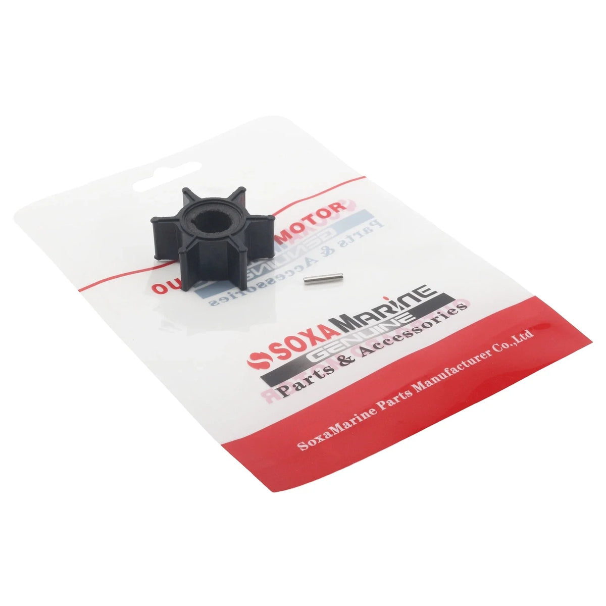 Water Pump Impeller & Key for Mercury Mariner 3.3/4/5/6 Outboard (1970–2023) 47-16154-3