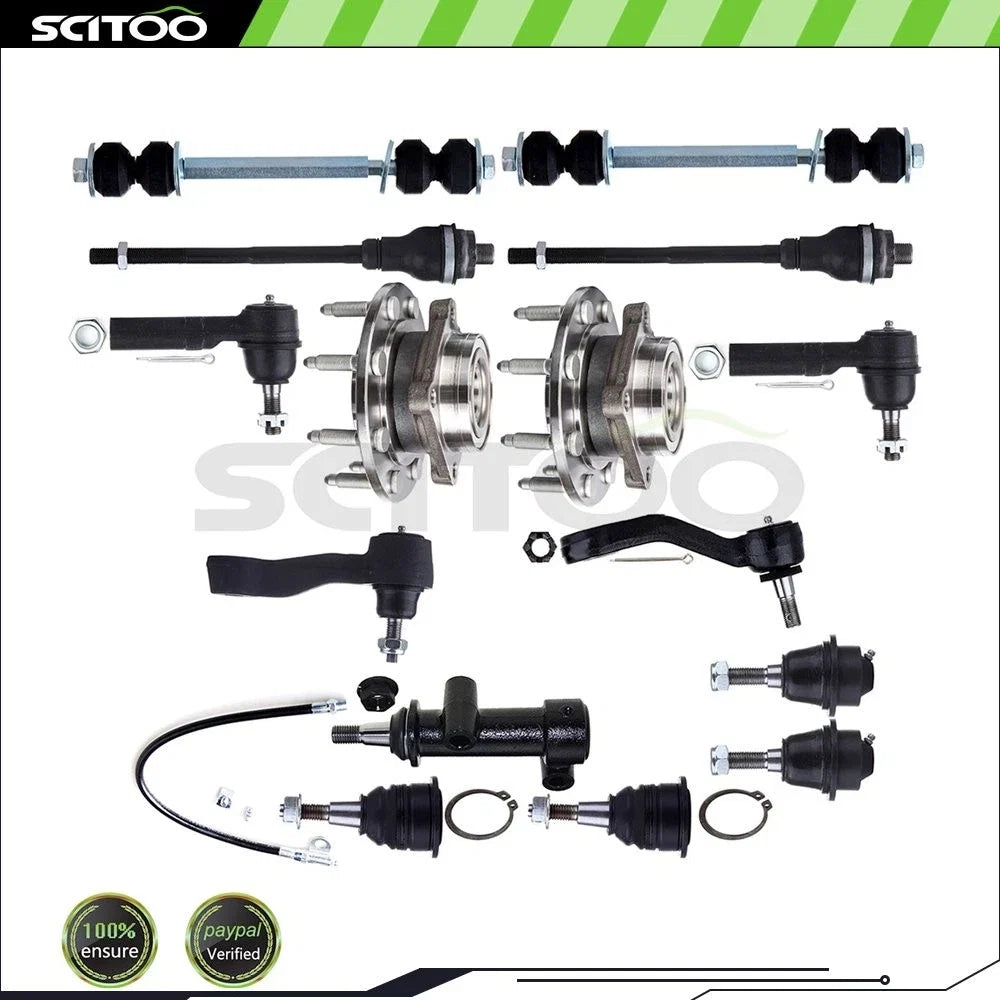 Front Steering Tie Rod End & Sway Bar End Link for Chevrolet Suburban 2500 (2003–2006)