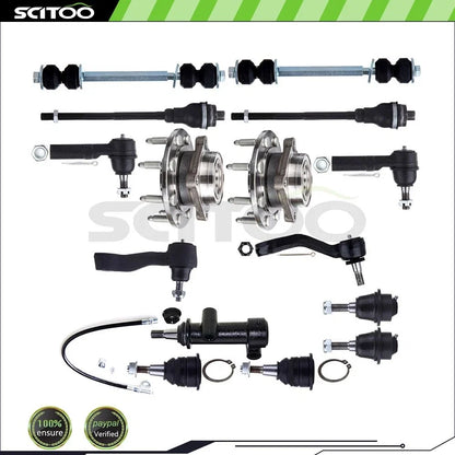 Front Steering Tie Rod End & Sway Bar End Link for Chevrolet Suburban 2500 (2003–2006)