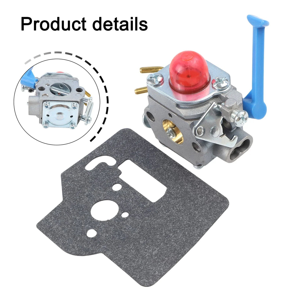 Carburetor Kit with Gasket for Husqvarna 128C 128LD (545081848)