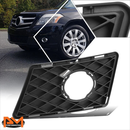 Fog Light Lamp Bezel for Mercedes-Benz GLK350 (2010–2012) - Left Side, Black