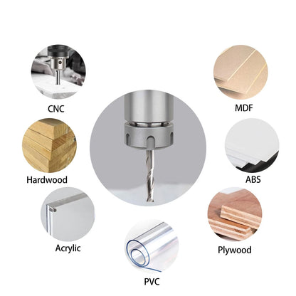 1/8" Shank End Mill Flat Nose Carbide Router Bit