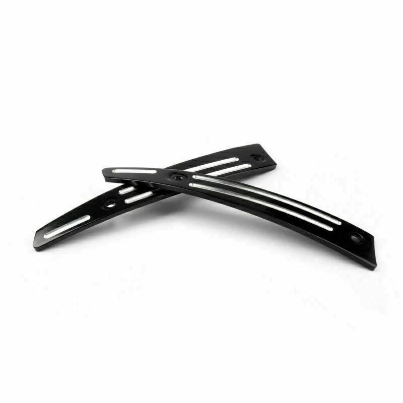 CNC Cut Billet Windshield Trim for FLTRX FLTR Road Glide (2014–2017) WIN-053-Black