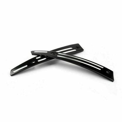 CNC Cut Billet Windshield Trim for FLTRX FLTR Road Glide (2014–2017) WIN-053-Black
