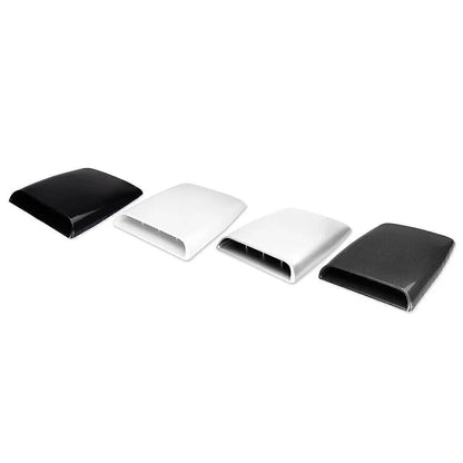 Air Flow Intake Scoop Vent Cover for Universal Car SUV (Black)