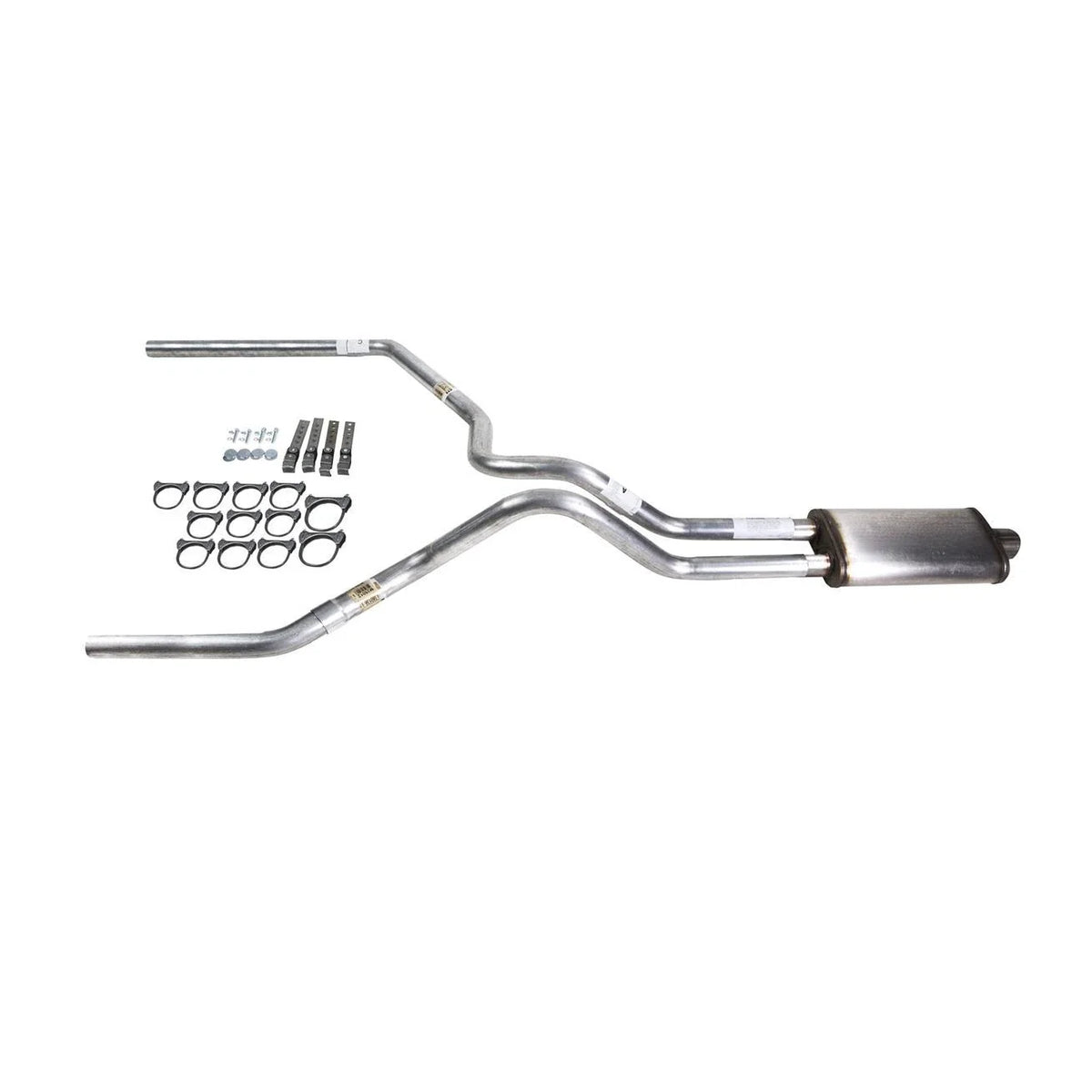 Dual Exhaust 2.5" MA Pipe Stainless Muffler for Ram (2009–2013)