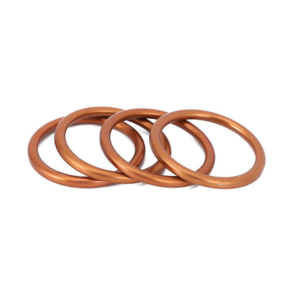 4X Exhaust Gasket for Honda CB VF (18291-MN4-920, 18212-634-010, 18291-236-000)
